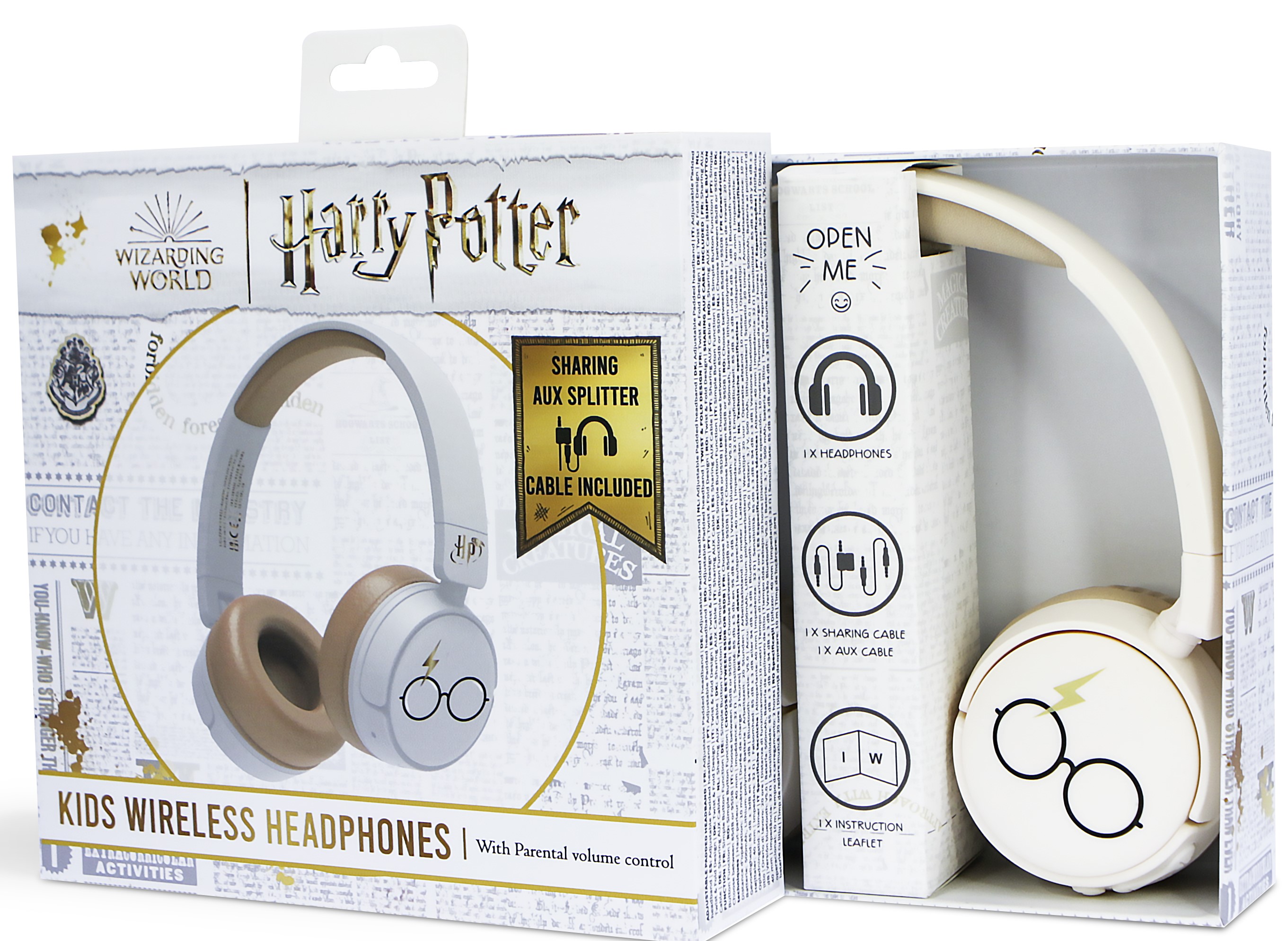  Children's headphones OTL Technologies Harry Potter, Wireless White
