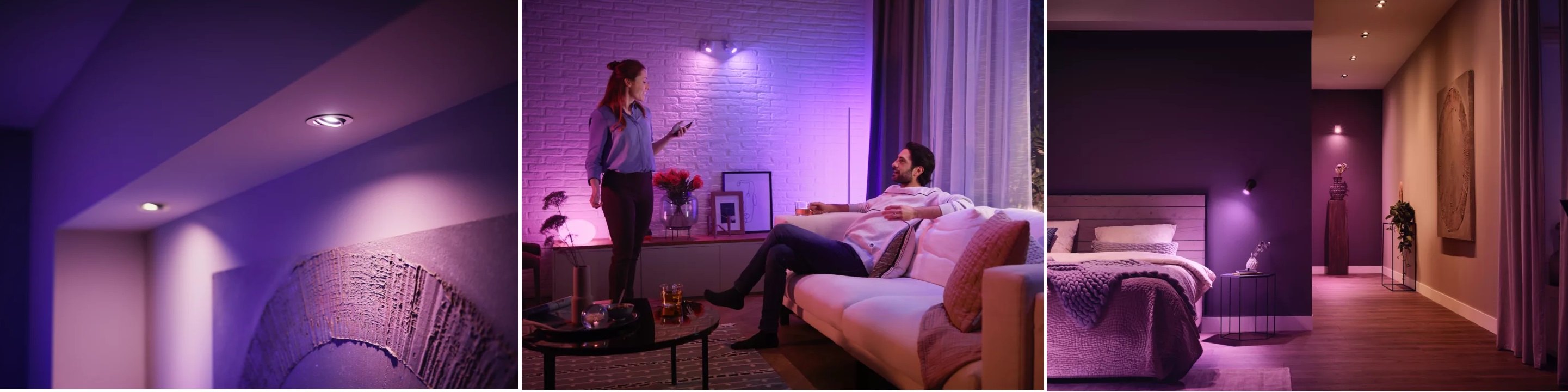 Смарт крушка Philips - HUE Ambiance white and color gu 5.3