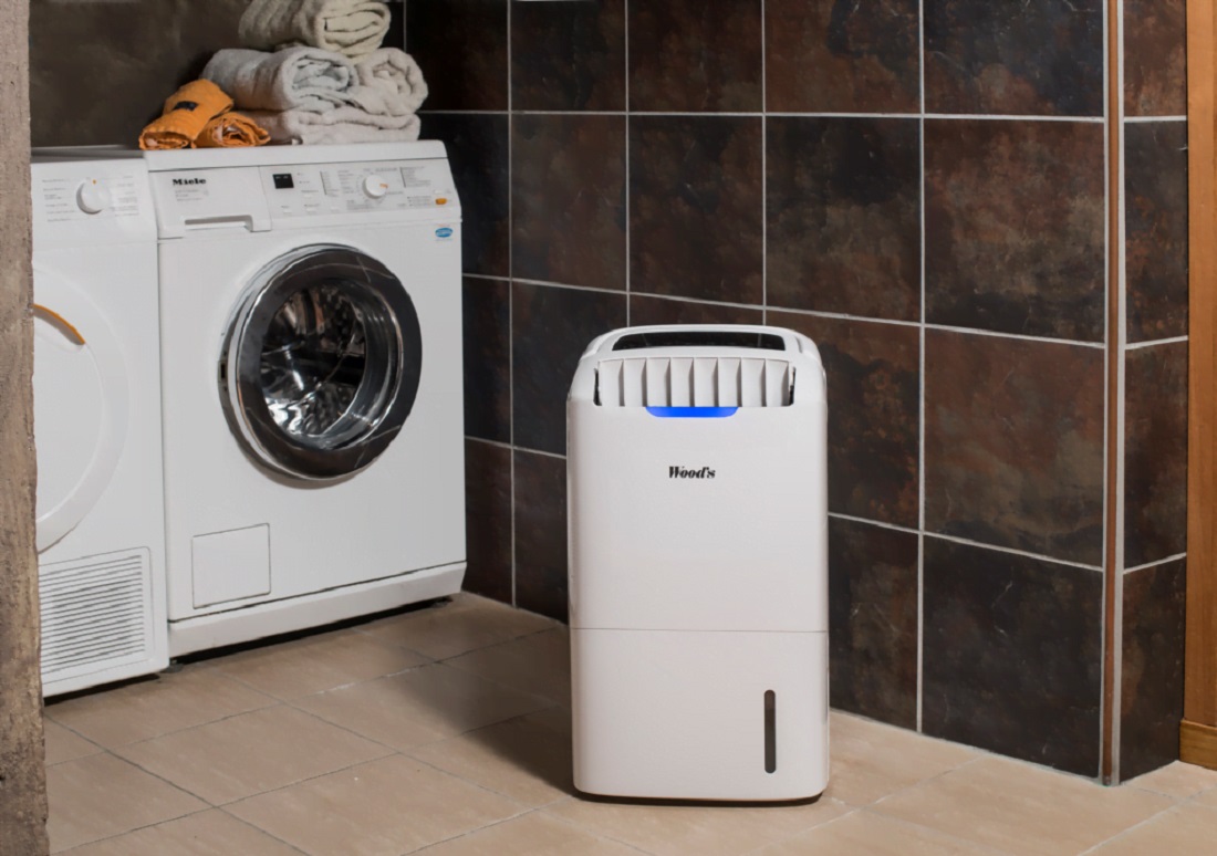  Purifier and dehumidifier Wood's - AD20, 4 l, 290W, HEPA, white