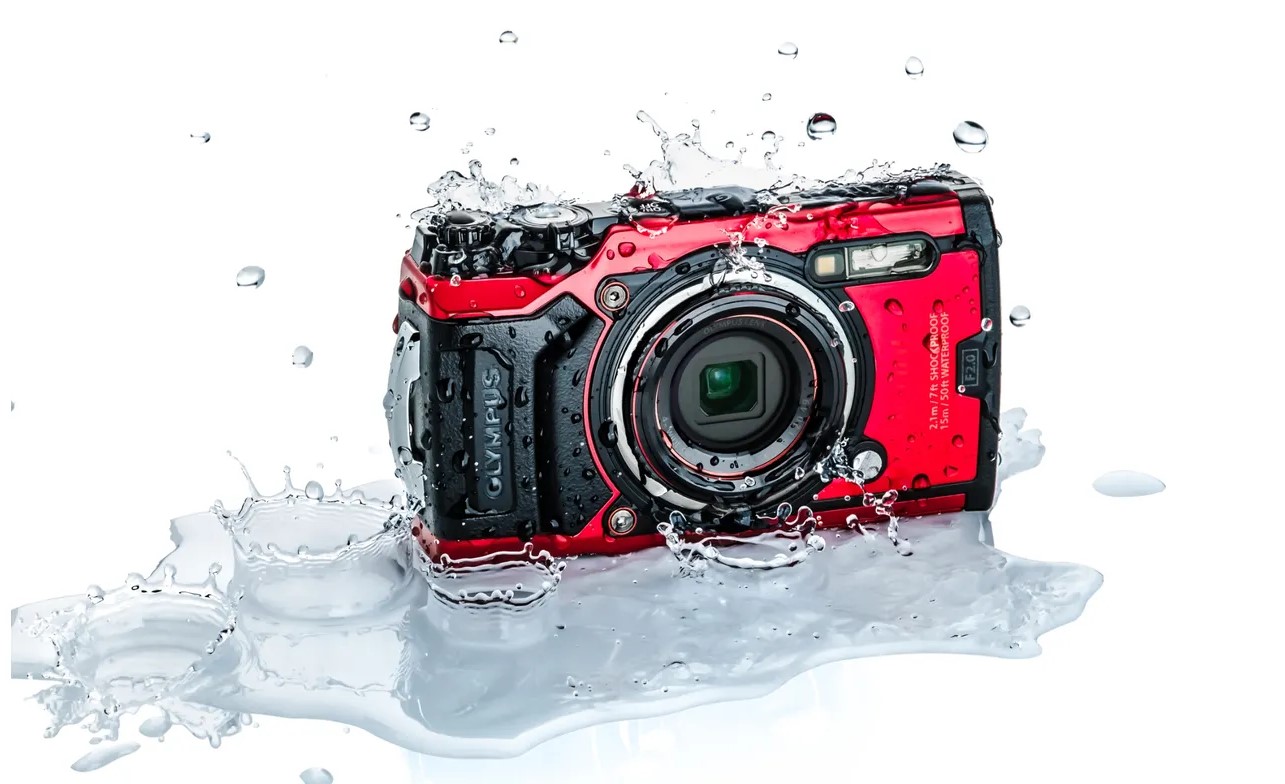  Compact camera Olympus TG-6 12MPx red 