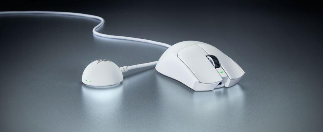 Mouse gaming Razer - Viper V4 Pro, optic, wireless, alb | Ozone.ro
