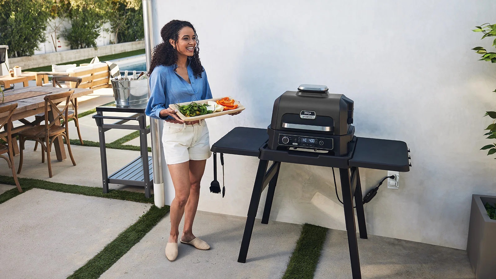  Electric barbecue Ninja - OG850EU, 1700W, black