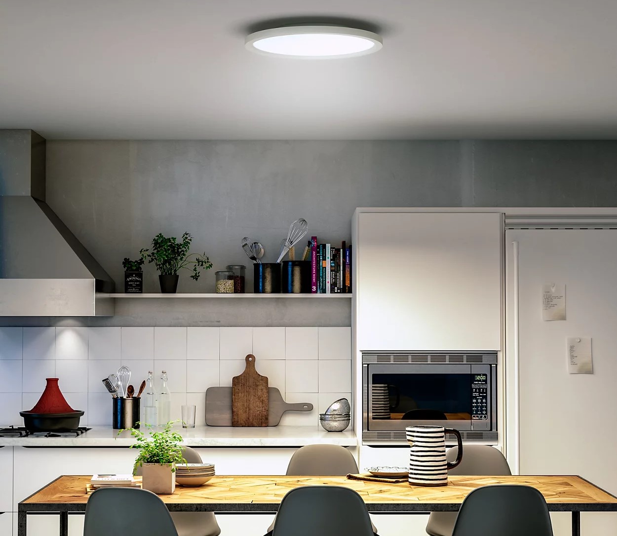  LED ceiling lamp Philips Hue Aurelle RD IP20 21W dimmable white