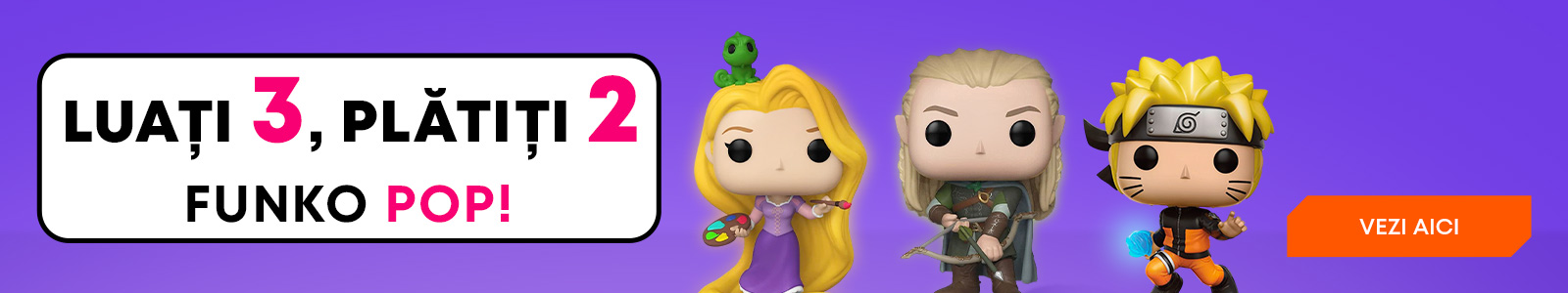 Cumpărați 3 Funko POP!, plătiți 2