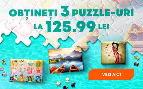 OBȚINEȚI 3 PUZZLE-URI LA 125.99 LEI