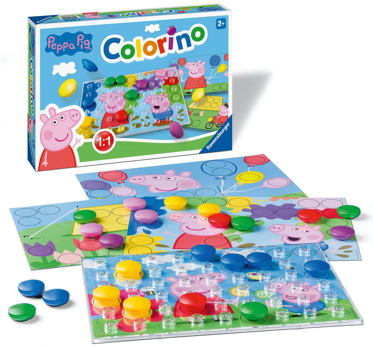 Настолна игра Colorino Pepa Pig - детска