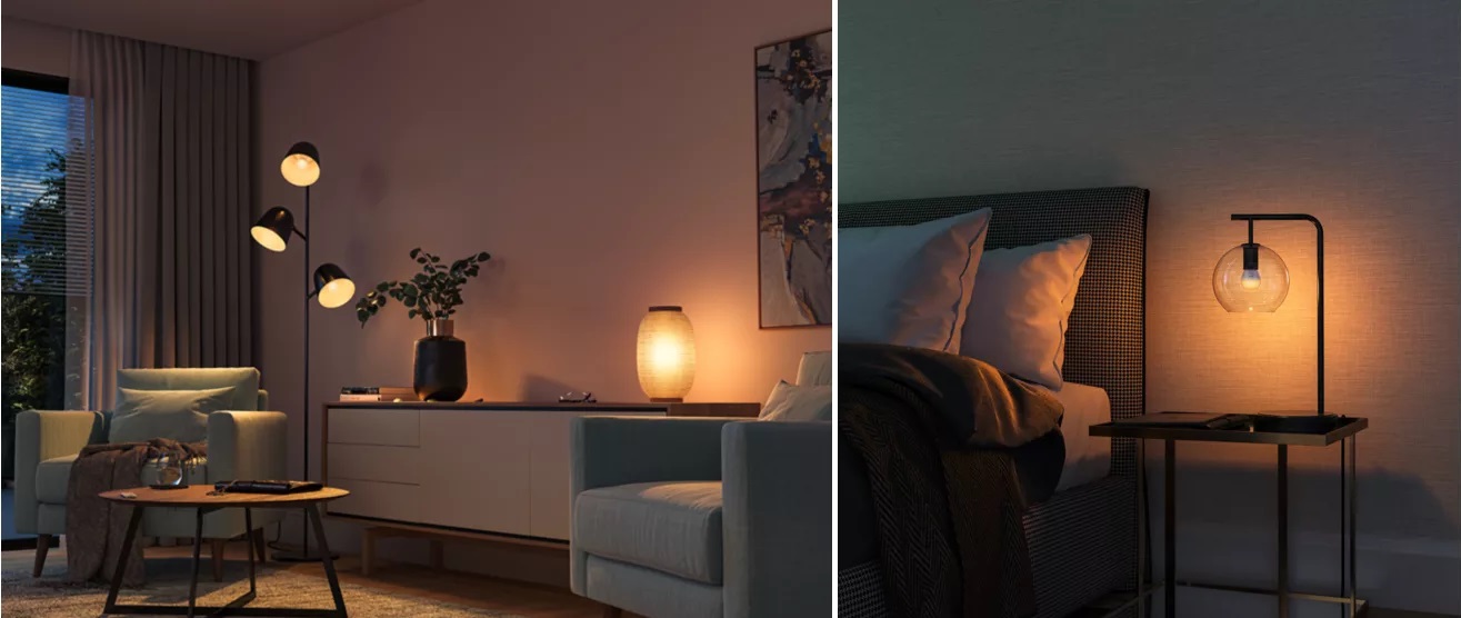 Смарт крушка Philips - HUE Ambiance White Luster