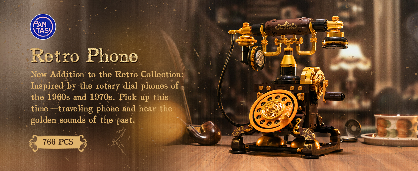    Retro Phone Construction Set  