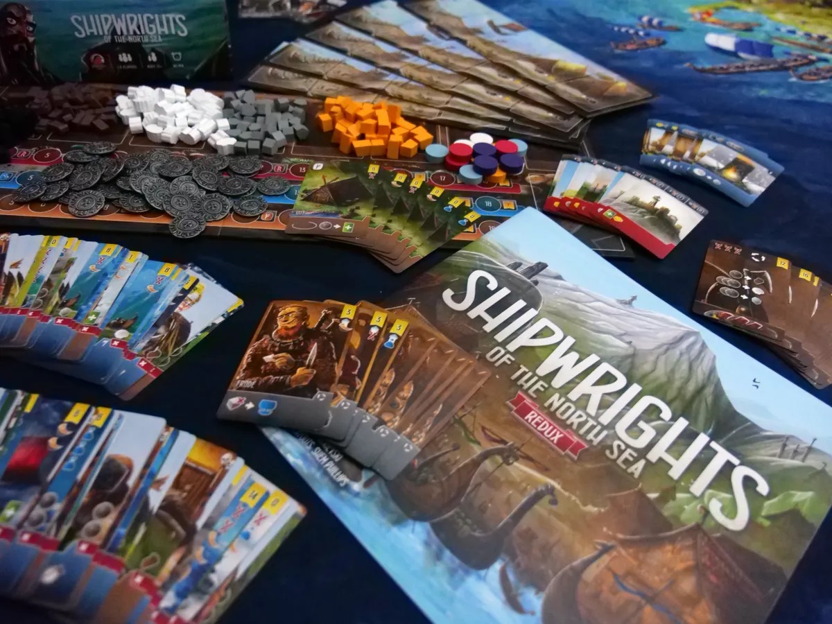  Настолна игра Shipwrights of the North Sea: Redux - Стратегическа