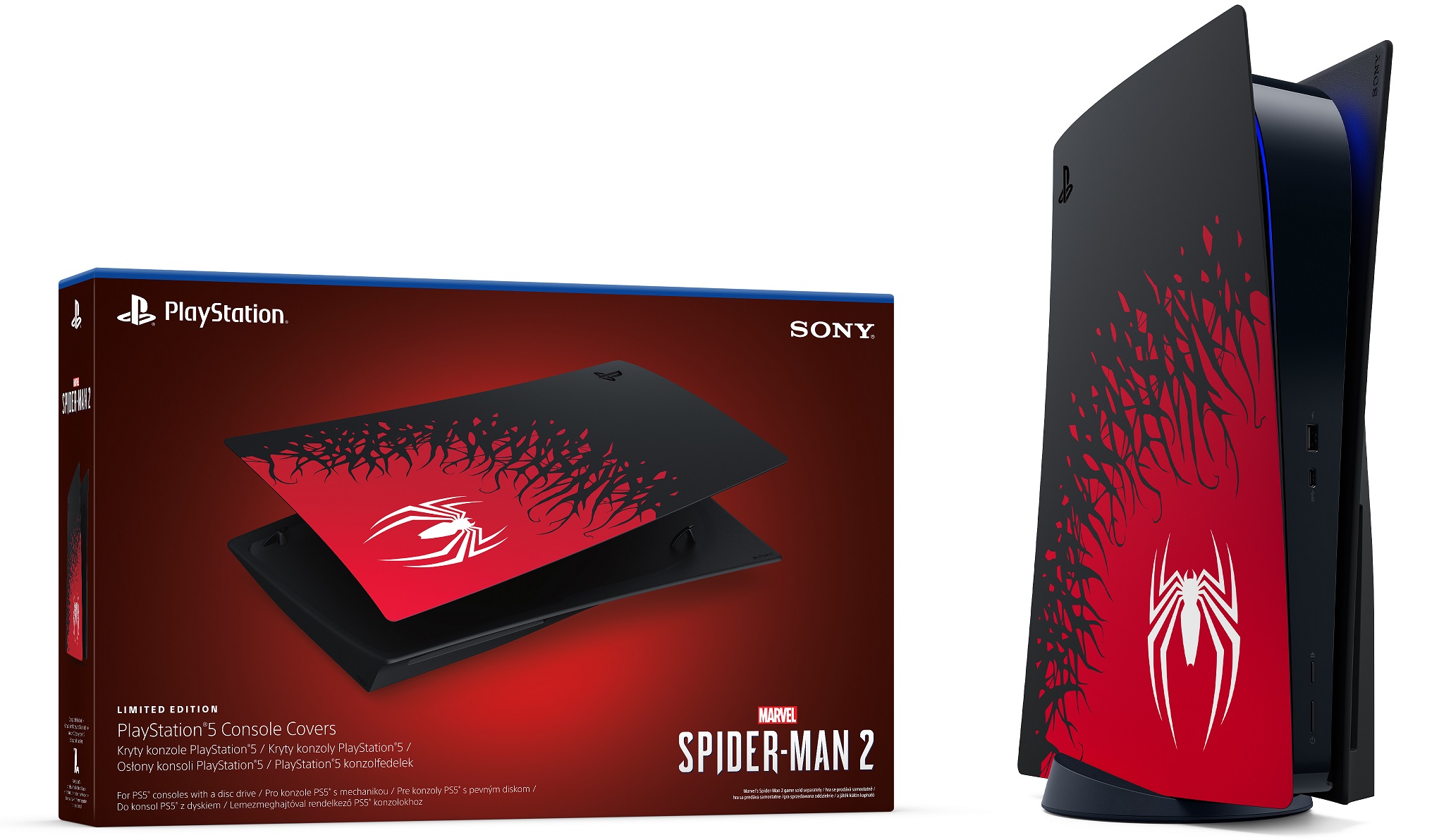 Панели за PlayStation 5 - Marvel's Spider-Man 2 Limited Edition