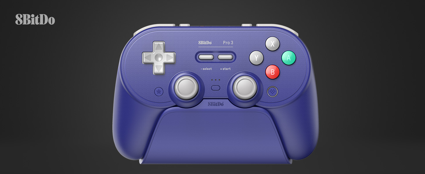 Controller wireless 8BitDo - Pro 3, violet (Nintendo Switch/PC