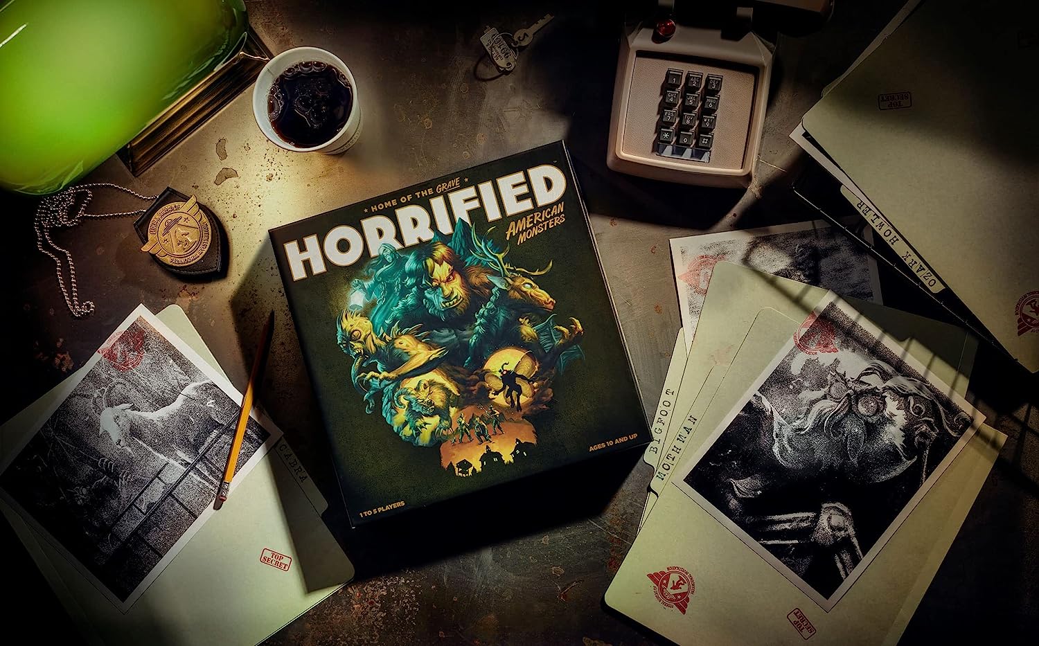 Настолна игра Horrified: American Monsters - кооперативна 2