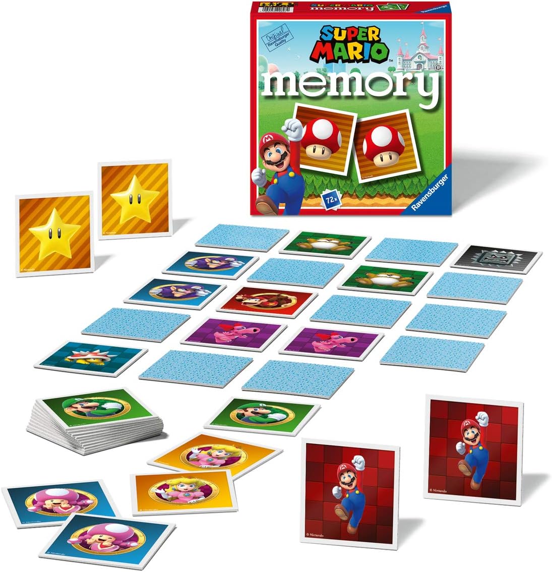 Настолна игра Ravensburger Super Mario memory - детска