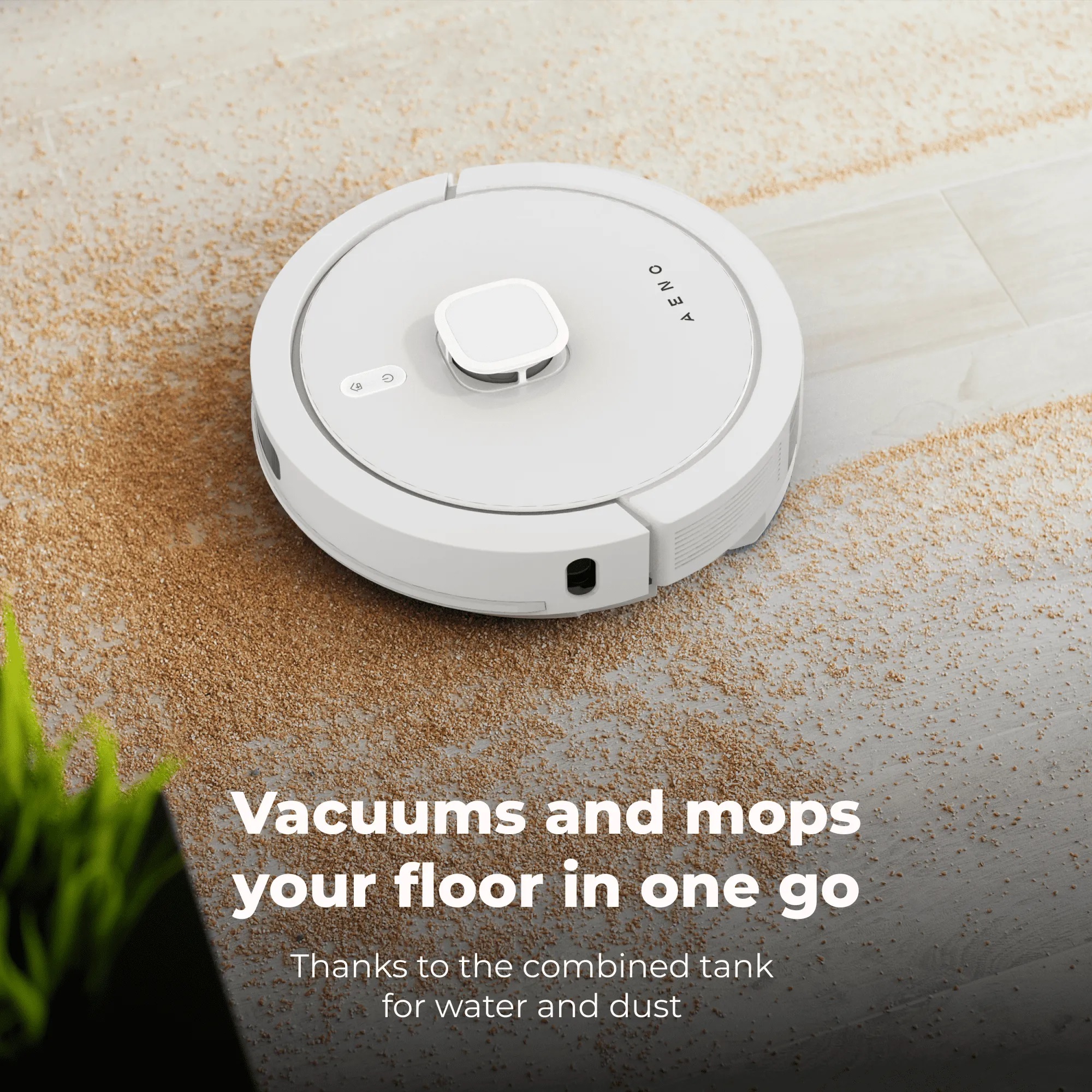   Robot vacuum cleaner AENO - RC8S, white