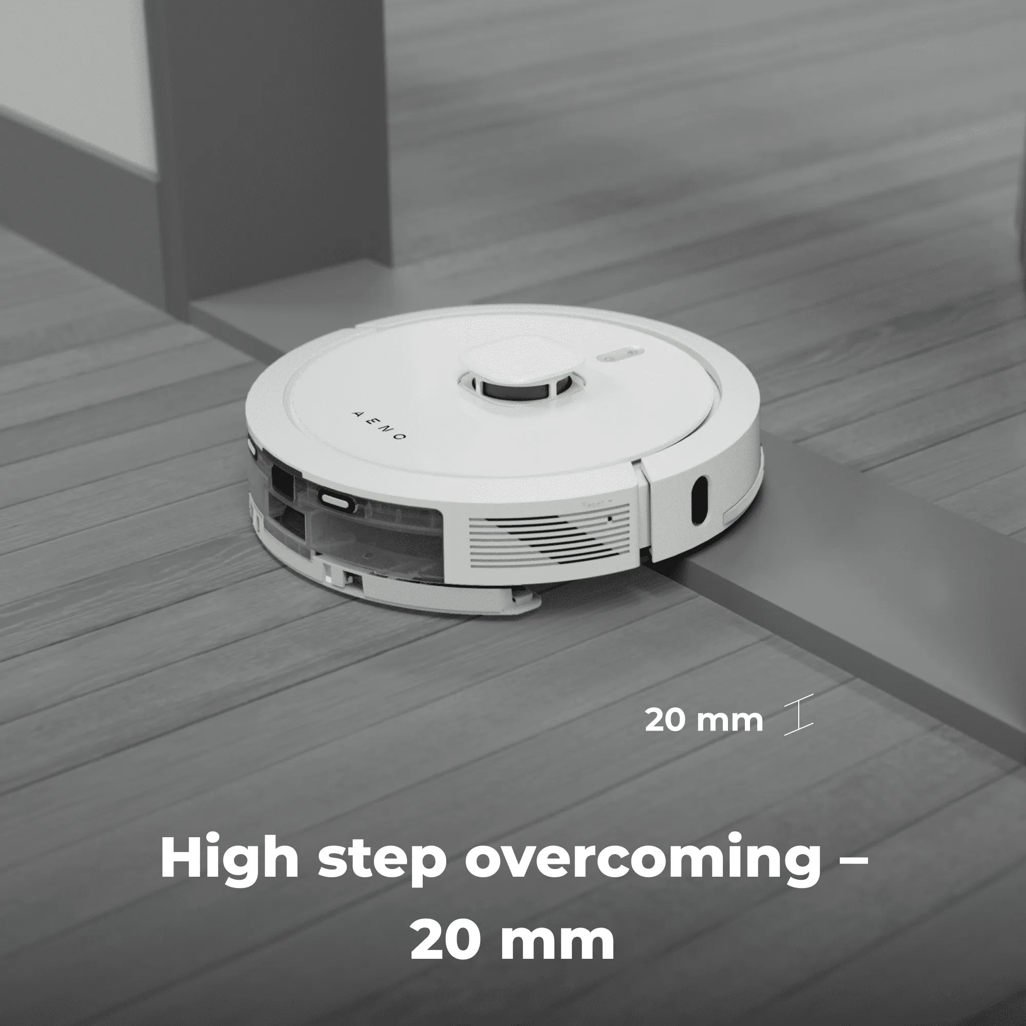   Robot vacuum cleaner AENO - RC8S, white