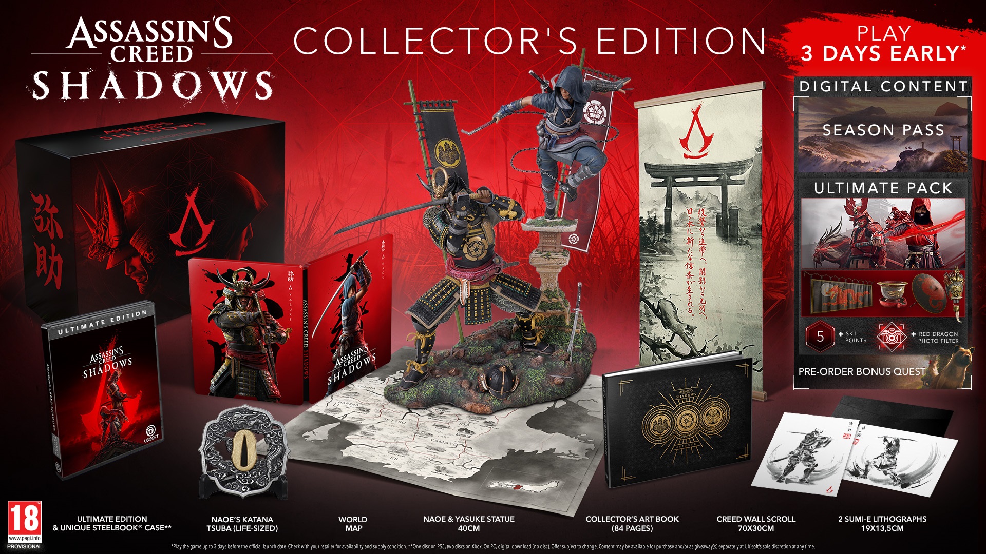  Assassin's Creed Shadows - Collector's Edition