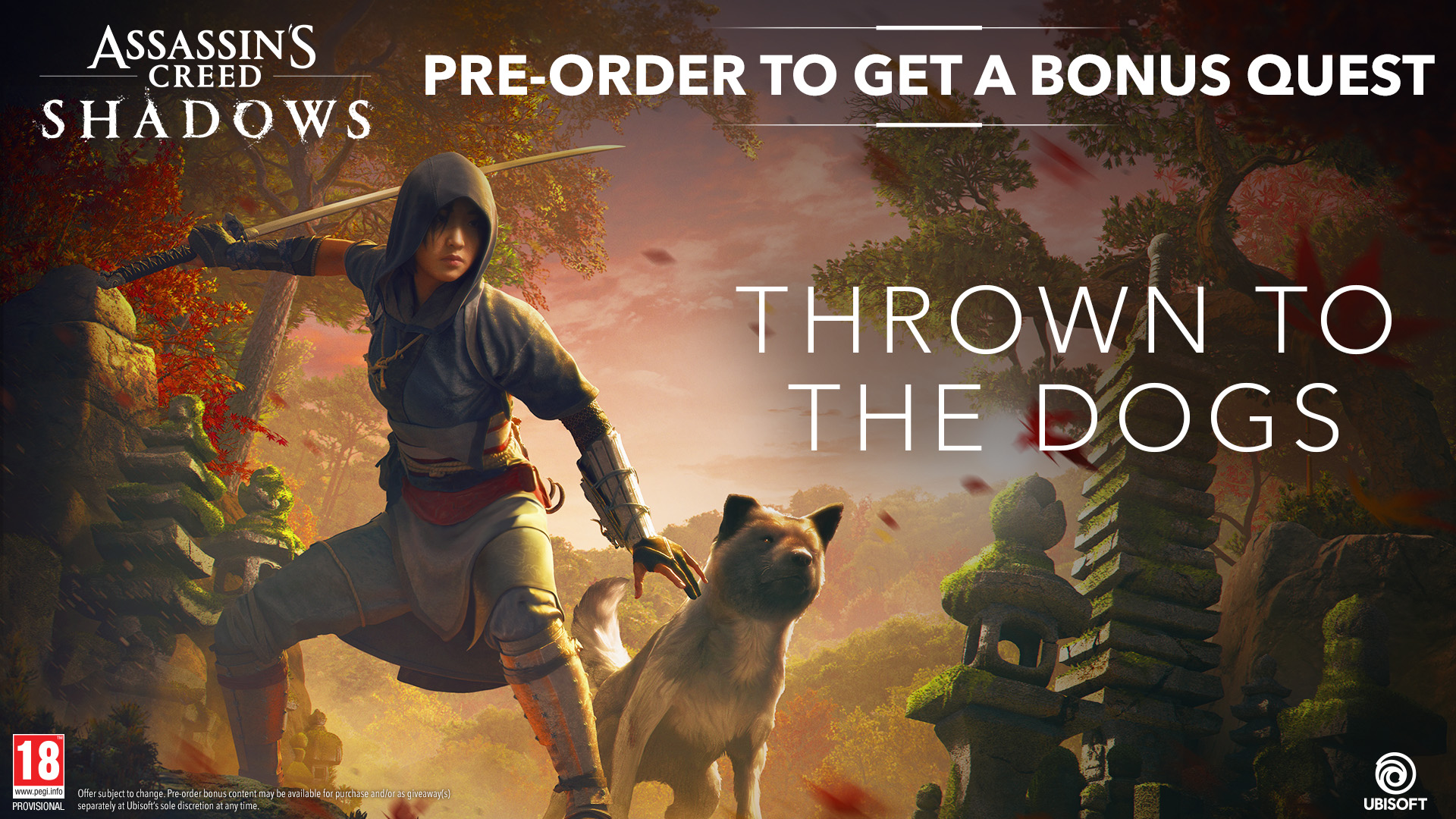  Assassin's Creed Shadows - Pre-order bonus