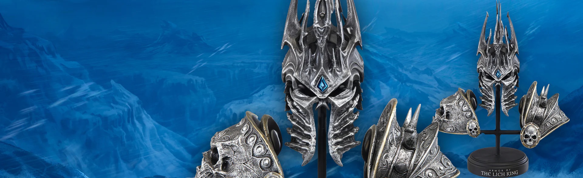  Реплика Blizzard Games: World of Warcraft - Lich King Helm & Armor
