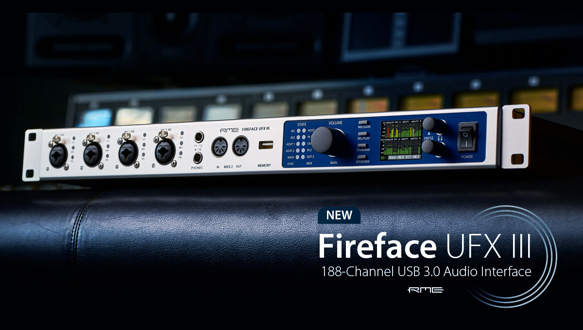 Аудио интерфейс RME - Fireface UFX III