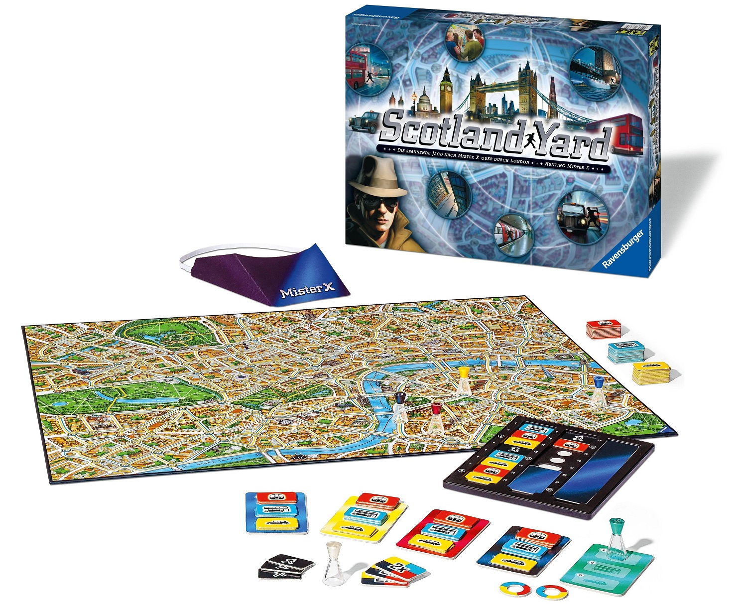 Настолна игра Scotland Yard - семейна