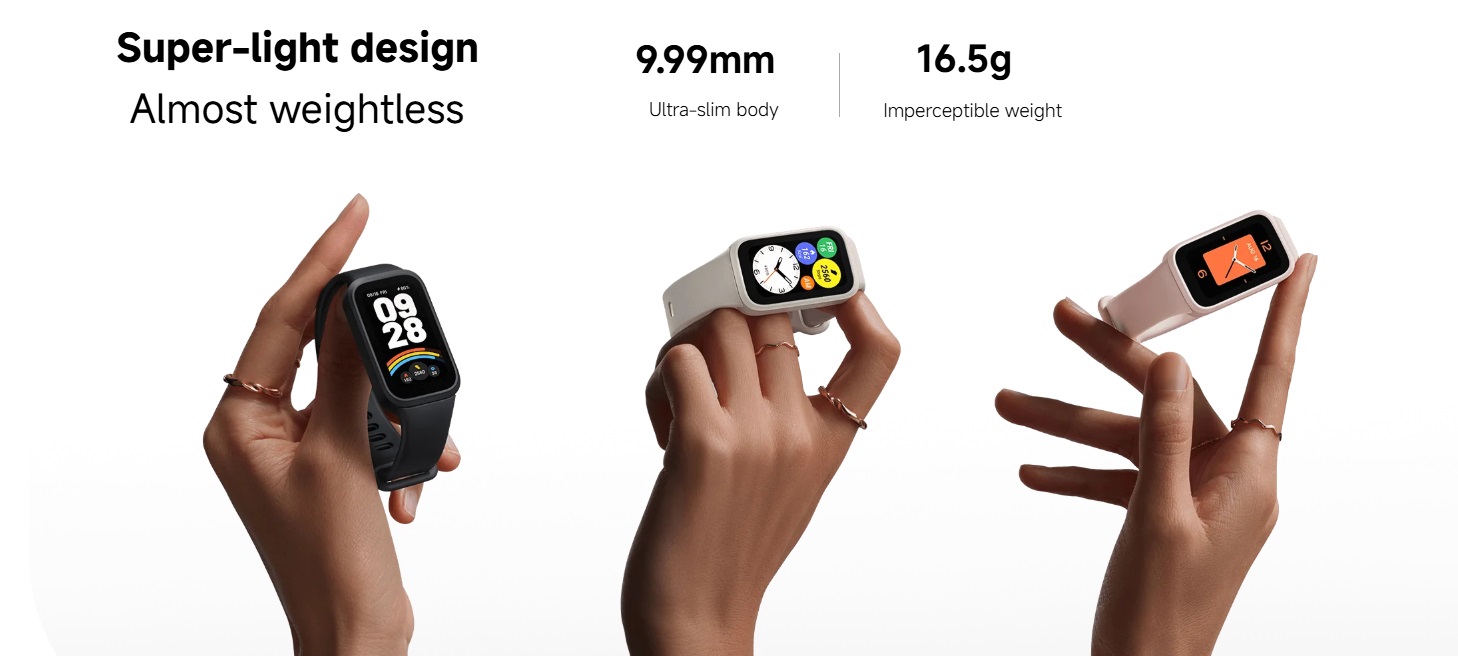 Смарт гривна Xiaomi - Smart Band 9 Active,