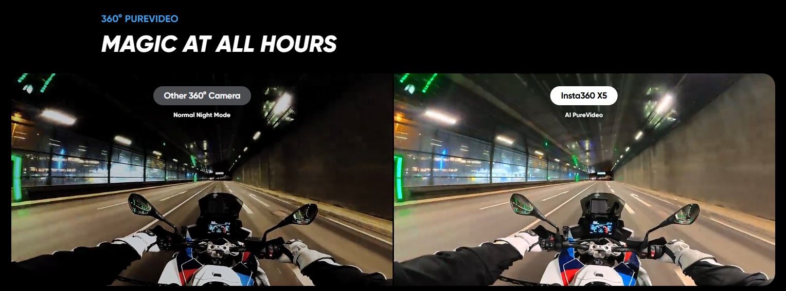 Екшън камера Insta360 - X5 BMW Motorrad Edition