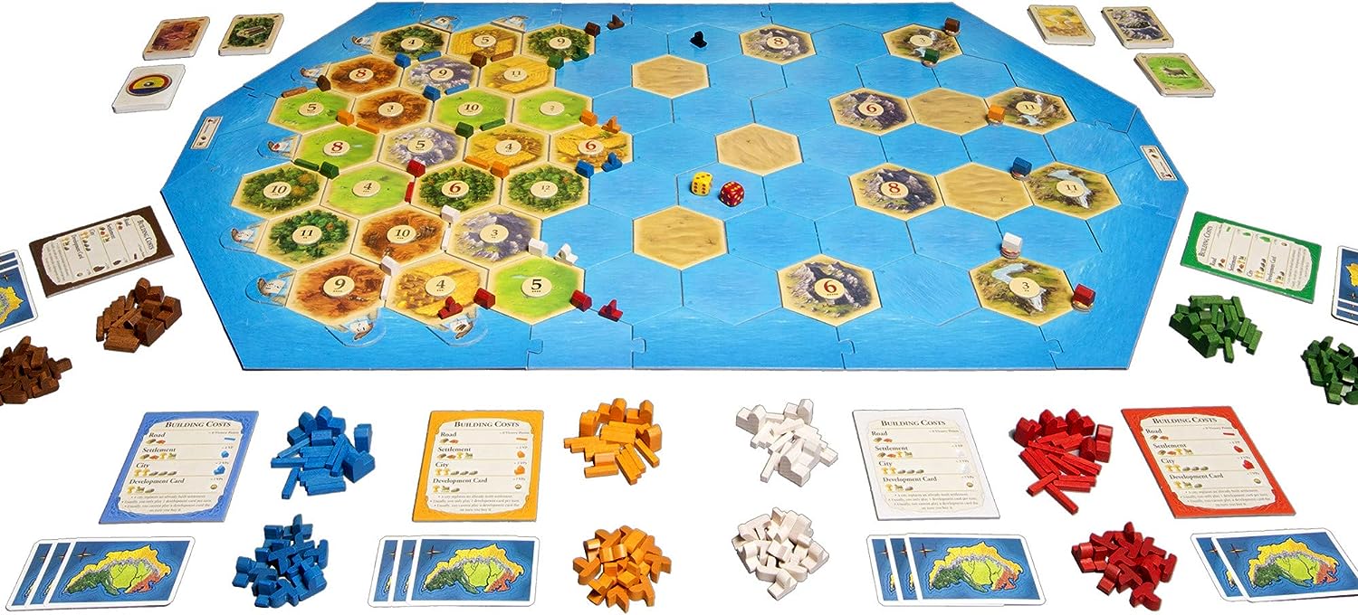 Разширение за настолна игра Catan: Seafarers – 5-6 Player Extension