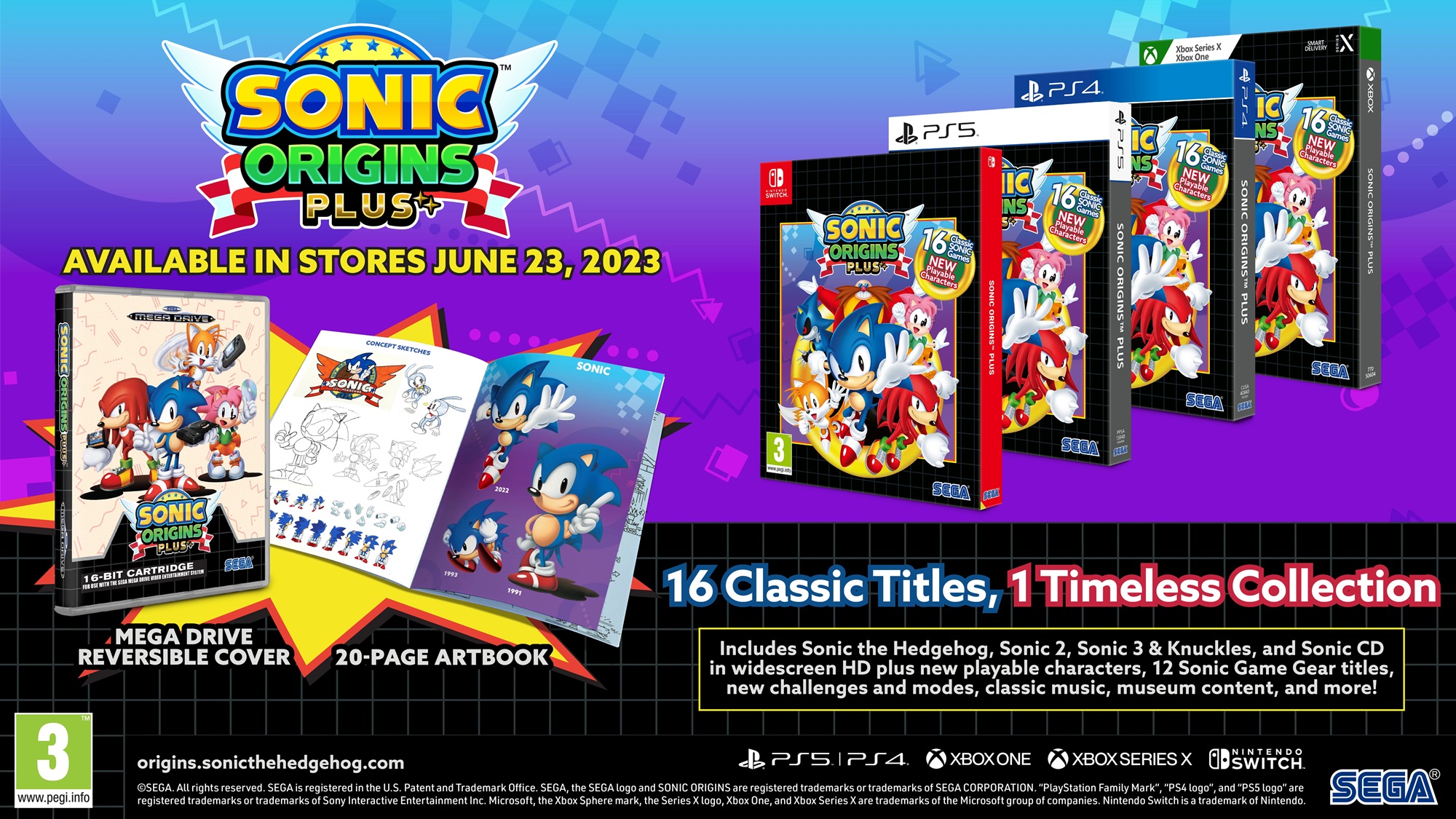 Sonic Origins Plus - Limited Edition