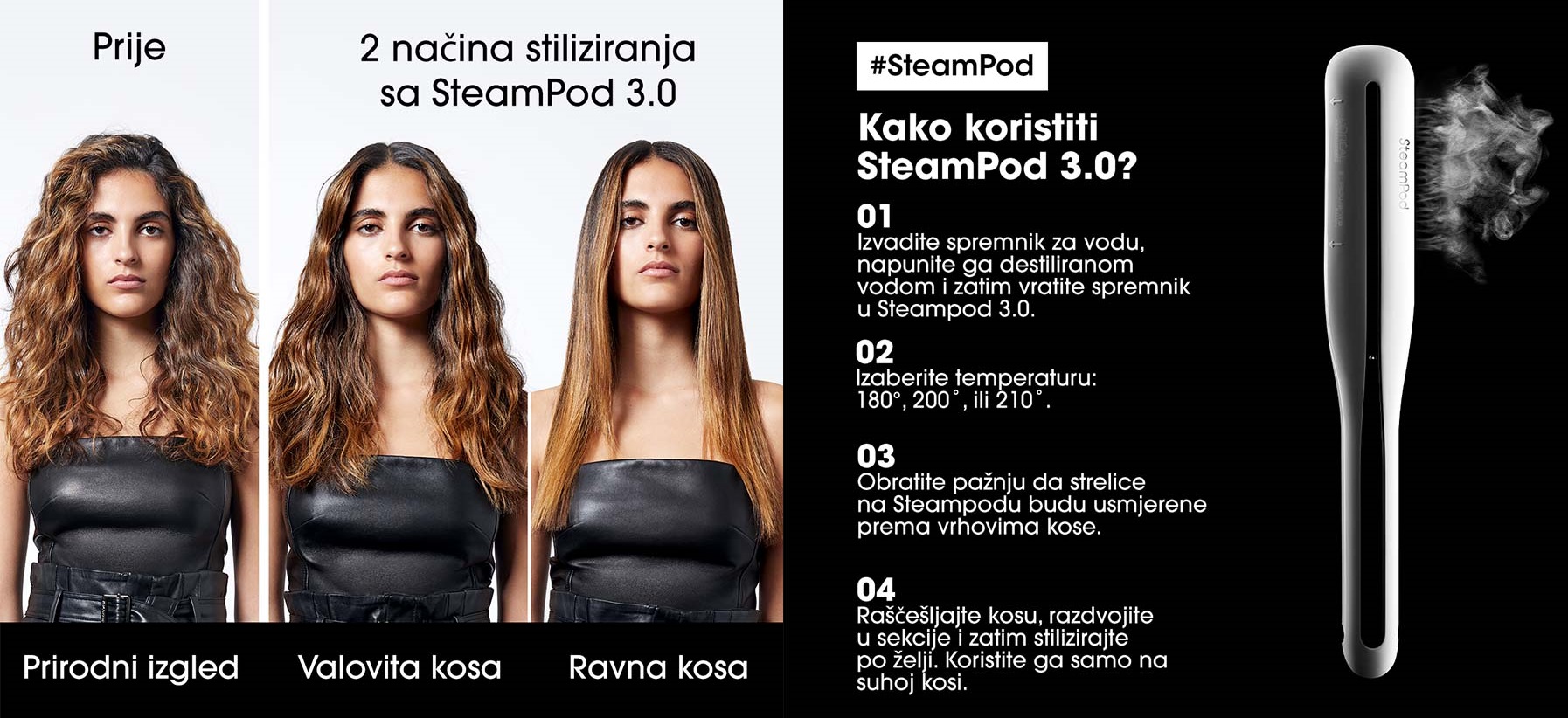 L'Oréal Professionnel Steampod 3.0 Hair style