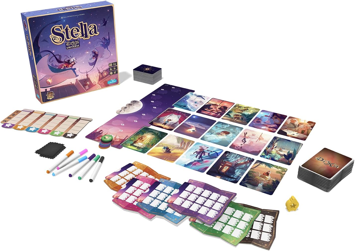 Настолна игра Stella: Dixit Universe (английско издание) - семейна