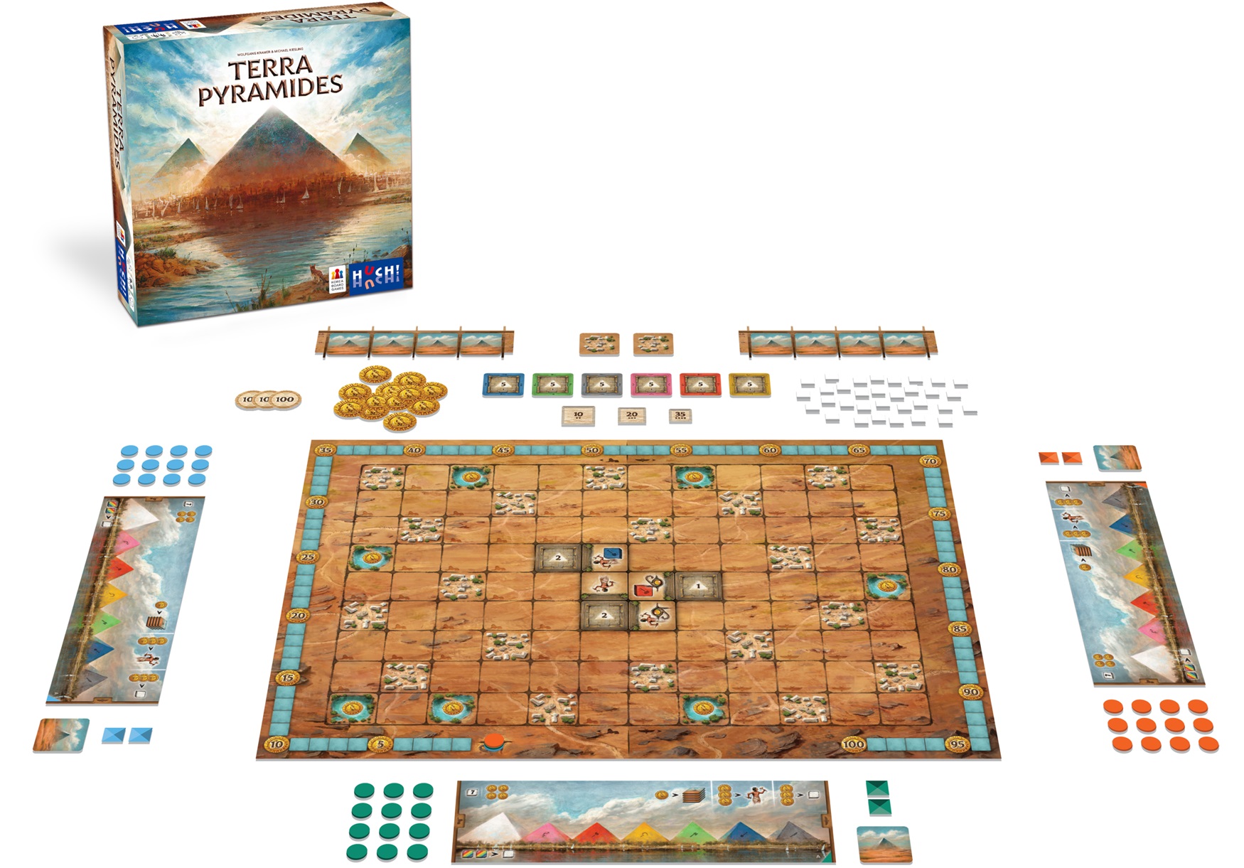  Board game terra pyramids - Abstract