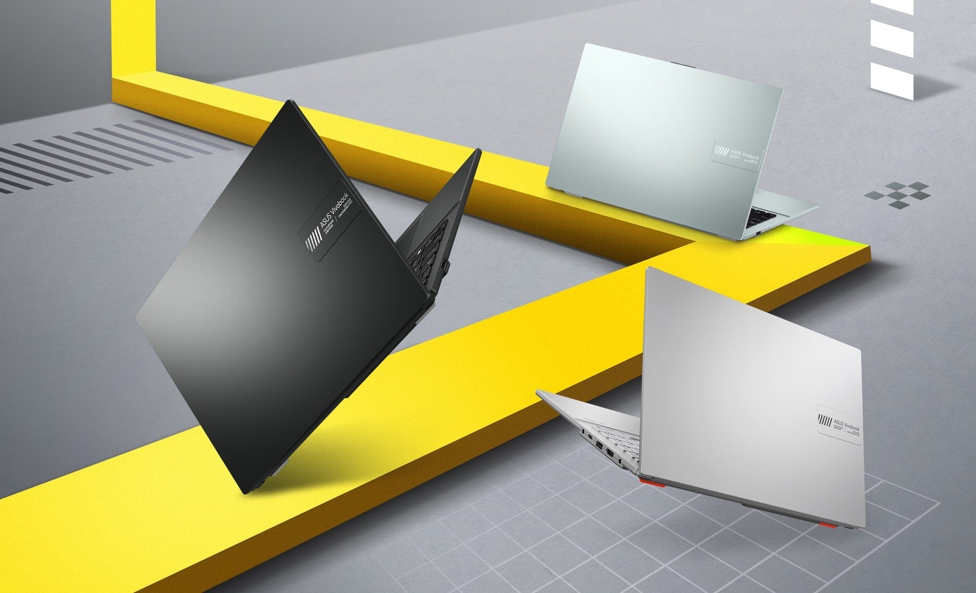   Laptop ASUS - Vivobook Go E1504FA-NJ935, 15.6'', FHD, R3, Green Grеy