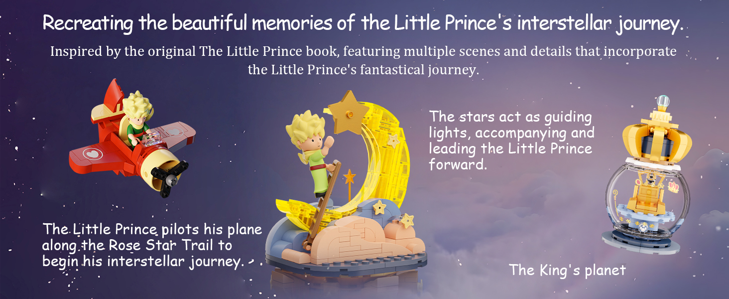    Конструктор Pantasy - The Little Prince: Starry Castle  1 