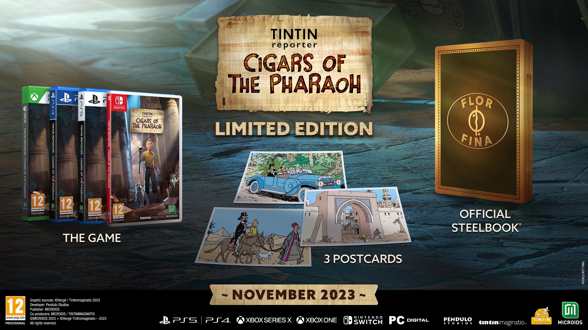 Tintin Reporter: Cigars of The Pharaoh - Limited Edition
