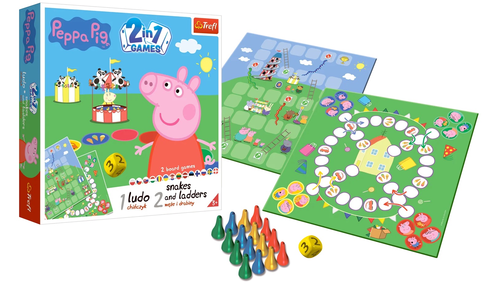 Peppa Pig Ludo/Snakes and Ladders