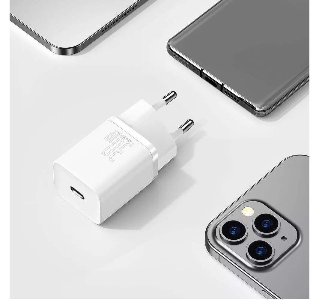  Charger Baseus Super Si Quick Charger IC 30W white