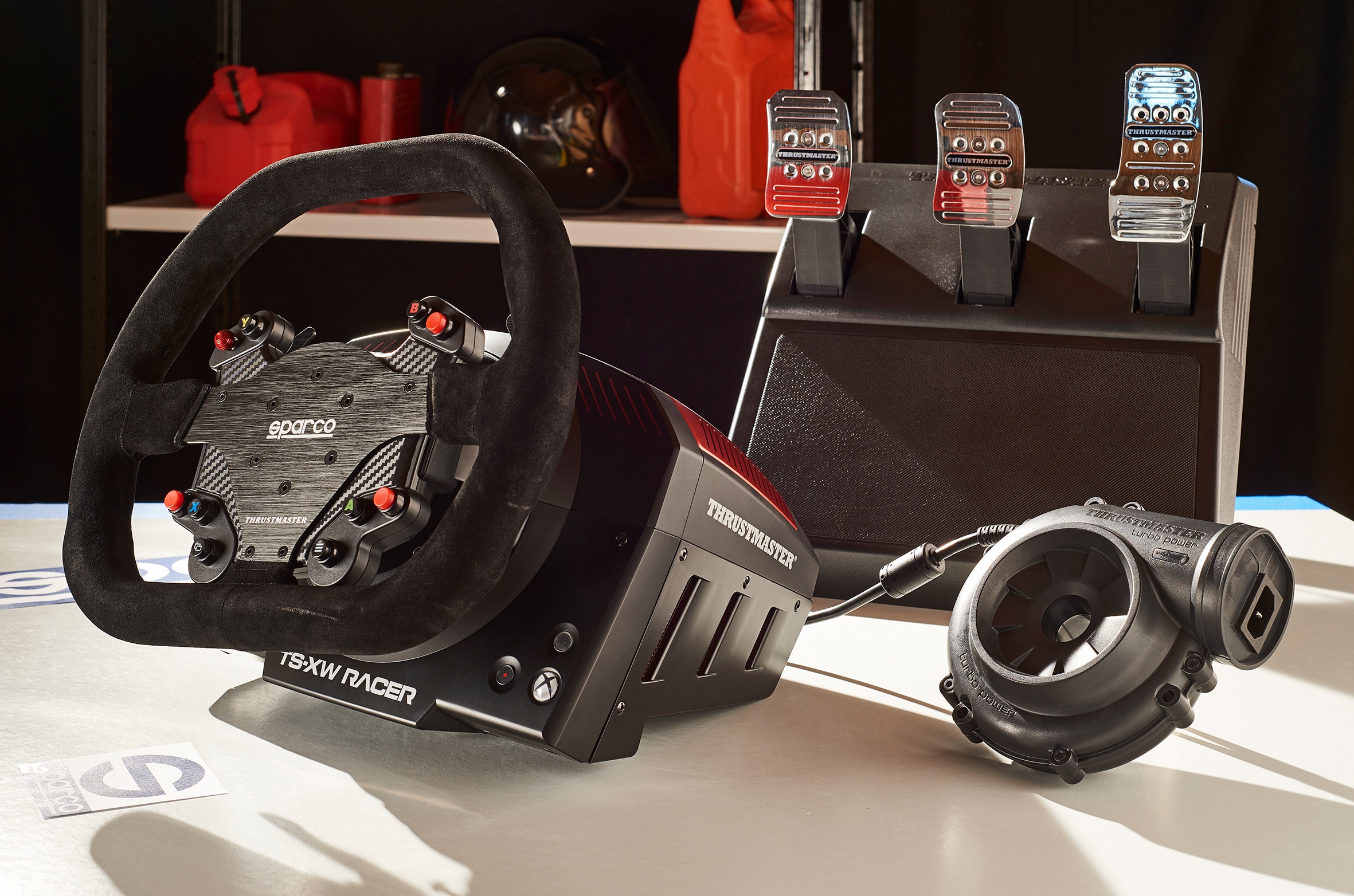 Volan s pedalama Thrustmaster - TS-XW Racer Sparco P310 Compet. Mod