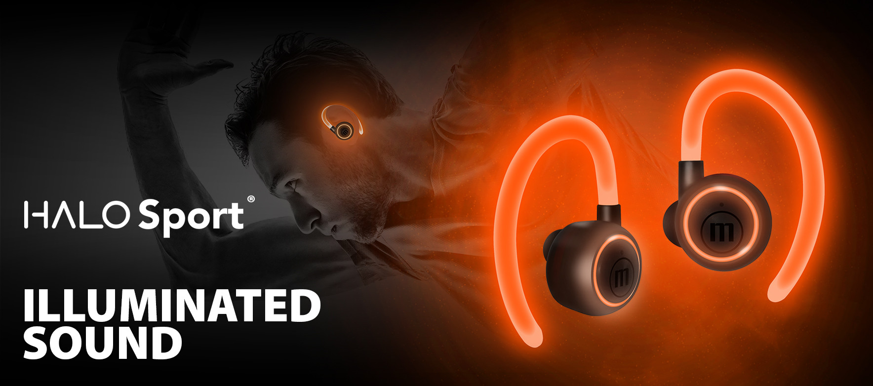 True Wireless sports earbuds Maxell Halo Sport