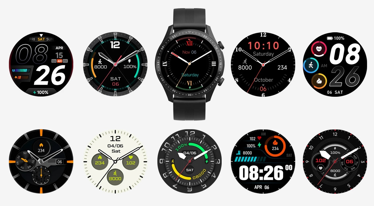 Смарт часовник Blackview - X1 Pro изглед