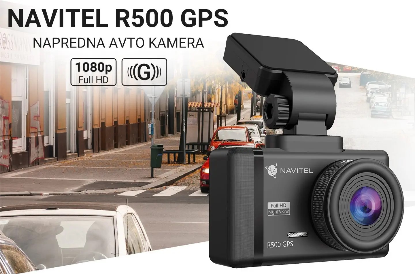   DVR Navitel R500 GPS black