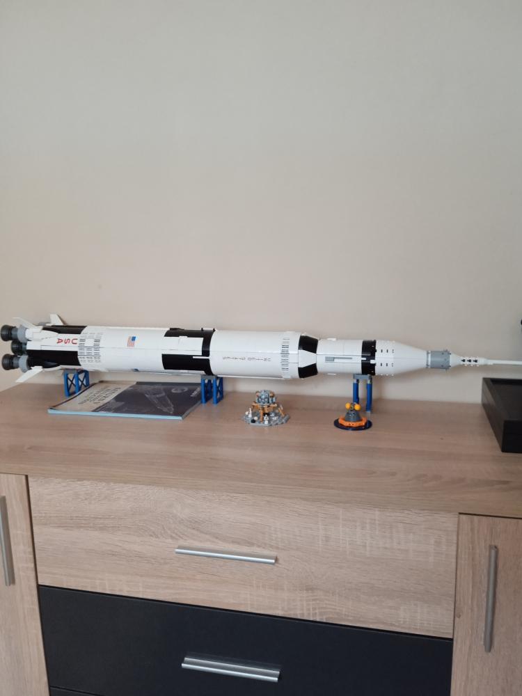 Constructor Lego Ideas - NASA Apollo Saturn V (92176) | Ozone.ro